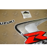 Suzuki GSX-R 600 2006 - WHITE/SILVER VERSION DECALS SET