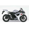 Suzuki GSX-R 600 2006 - WHITE/SILVER VERSION DECALS SET