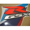 Suzuki GSX-R 600 2007 - BLUE/WHITE VERSION DECALS SET