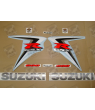 Suzuki GSX-R 600 2007 - RED/WHITE VERSION DECALS SET