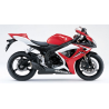 Suzuki GSX-R 600 2007 - RED/WHITE VERSION DECALS SET
