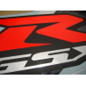 Suzuki GSX-R 600 2008 - WHITE/BLUE VERSION DECALS SET
