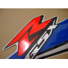 Suzuki GSX-R 600 2009 - WHITE/BLUE VERSION DECALS SET