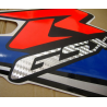 Suzuki GSX-R 600 2009 - WHITE/BLUE VERSION DECALS SET