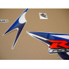Suzuki GSX-R 600 2012 - WHITE/BLUE VERSION DECALS SET