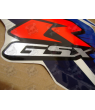 Suzuki GSX-R 600 2012 - WHITE/BLUE VERSION DECALS SET