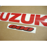 Suzuki GSX-R 600 2013 - WHITE/BLACK VERSION DECALS SET
