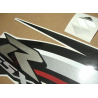 Suzuki GSX-R 600 2013 - WHITE/BLACK VERSION DECALS SET