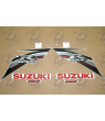 Suzuki GSX-R 600 2013 - WHITE/BLACK VERSION DECALS SET
