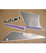 SUZUKI GSX-R 750 1992 - BLACK/GREY VERSION DECALS SET
