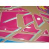 SUZUKI GSX-R 750 1992 - BLACK/PINK VERSION DECALS SET