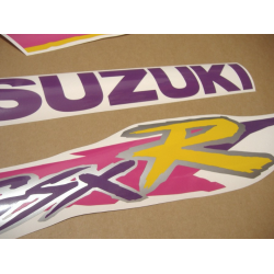 SUZUKI GSX-R 750 1994 - BLACK/PURPLE VERSION DECALS SET