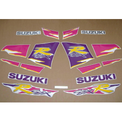 SUZUKI GSX-R 750 1994 - BLACK/PURPLE VERSION DECALS SET