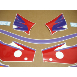 SUZUKI GSX-R 750 1995 - RED/WHITE VERSION DECALS SET