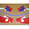 SUZUKI GSX-R 750 1995 - RED/WHITE VERSION DECALS SET