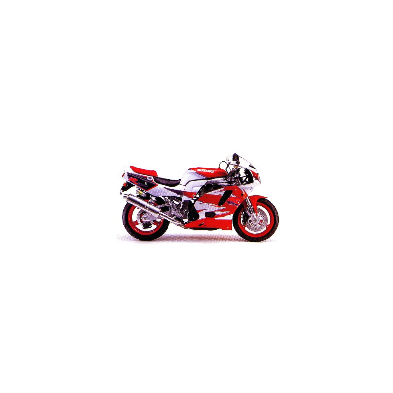 SUZUKI GSX-R 750 1995 - RED/WHITE VERSION DECALS SET