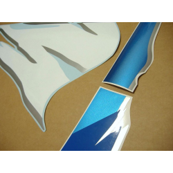SUZUKI GSX-R 750 1995 - WHITE/BLUE VERSION DECALS SET