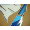 SUZUKI GSX-R 750 1995 - WHITE/BLUE VERSION DECALS SET