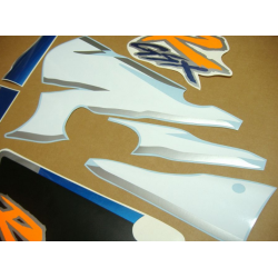 SUZUKI GSX-R 750 1995 - WHITE/BLUE VERSION DECALS SET