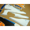 SUZUKI GSX-R 750 1995 - WHITE/BLUE VERSION DECALS SET