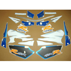 SUZUKI GSX-R 750 1995 - WHITE/BLUE VERSION DECALS SET