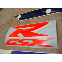 Suzuki GSX-R 750 1997 - WHITE/BLUE VERSION DECALS SET