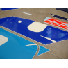 Suzuki GSX-R 750 1997 - WHITE/BLUE VERSION DECALS SET