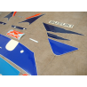 Suzuki GSX-R 750 1997 - WHITE/BLUE VERSION DECALS SET