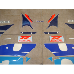 Suzuki GSX-R 750 1997 - WHITE/BLUE VERSION DECALS SET