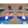 Suzuki GSX-R 750 1997 - WHITE/BLUE VERSION DECALS SET