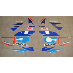 Suzuki GSX-R 750 1997 - WHITE/BLUE VERSION DECALS SET