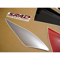 Suzuki GSX-R 750 1998 - RED/SILVER/BLACK VERSION DECALS SET