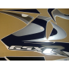 Suzuki GSX-R 750 2000 - BLACK/SILVER VERSION DECALS SET