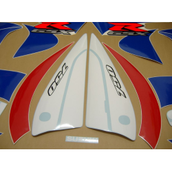 Suzuki GSX-R 750 2000 - WHITE/BLUE VERSION DECALS SET