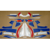 Suzuki GSX-R 750 2000 - WHITE/BLUE VERSION DECALS SET