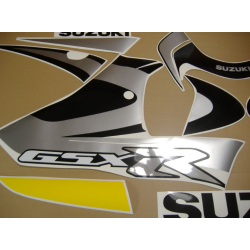 Suzuki GSX-R 750 2000 - YELLOW/BLACK VERSION DECALS SET