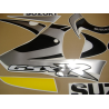 Suzuki GSX-R 750 2000 - YELLOW/BLACK VERSION DECALS SET