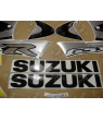 Suzuki GSX-R 750 2000 - YELLOW/BLACK VERSION DECALS SET
