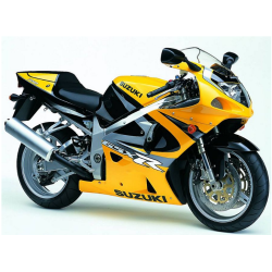 Suzuki GSX-R 750 2000 - YELLOW/BLACK VERSION DECALS SET
