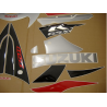 Suzuki GSX-R 750 2001 - RED/SILVER/BLACK VERSION DECALS SET