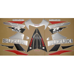 Suzuki GSX-R 750 2001 - RED/SILVER/BLACK VERSION DECALS SET