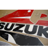 Suzuki GSX-R 750 2002 - RED/SILVER VERSION DECALS SET