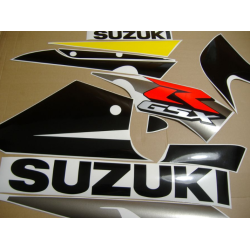 Suzuki GSX-R 750 2002 - YELLOW/BLACK VERSION DECALS SET