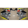 Suzuki GSX-R 750 2002 - YELLOW/BLACK VERSION DECALS SET