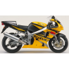 Suzuki GSX-R 750 2002 - YELLOW/BLACK VERSION DECALS SET