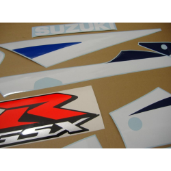 Suzuki GSX-R 750 2003 - BLUE/WHITE VERSION DECALS SET