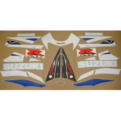 Suzuki GSX-R 750 2003 - BLUE/WHITE VERSION DECALS SET