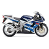 Suzuki GSX-R 750 2003 - BLUE/WHITE VERSION DECALS SET