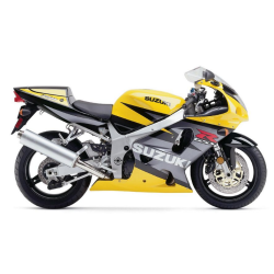 Suzuki GSX-R 750 2003 - YELLOW/GREY VERSION DECALS SET