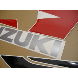 Suzuki GSX-R 750 2004 - BLACK/RED VERSION DECALS SET